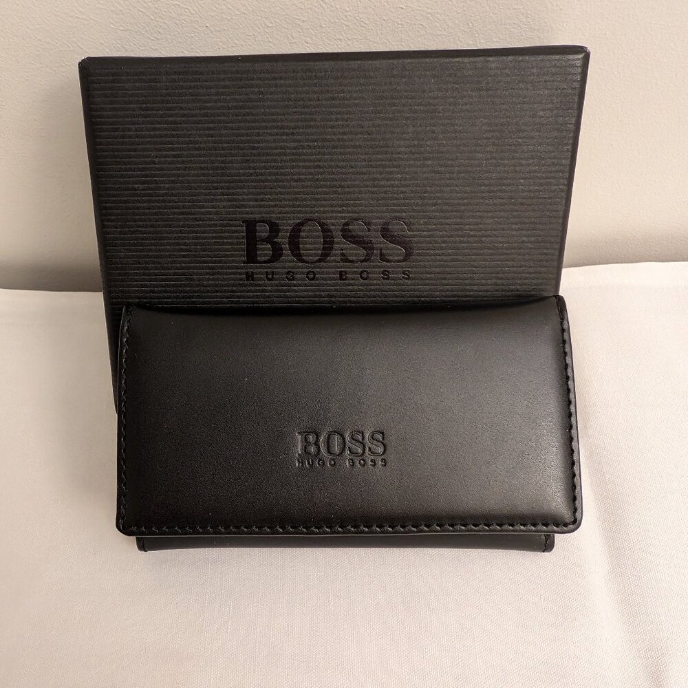 Hugo Boss TriFold Leather KeyCase